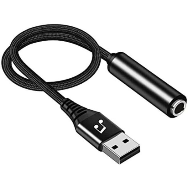Adaptador estéreo de audio TRS USB a 14 hembra adaptador_1