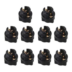 WLJH 10 piezas T5 Twist Lock Socket 74 73 37 2721 Base de_1