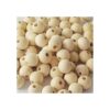WLIANG 100 cuentas de madera natural de 0.984 in 1