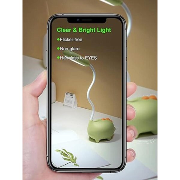 Lámpara de escritorio de dinosaurio única luz LED nocturna_2