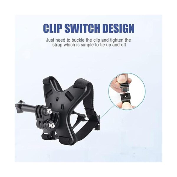 Soporte de correa de barbilla para casco de motocicleta_2