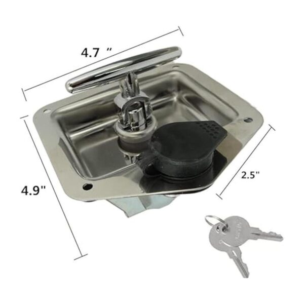 WJSKDQ Cerradura de caja de herramientas para puerta de_4