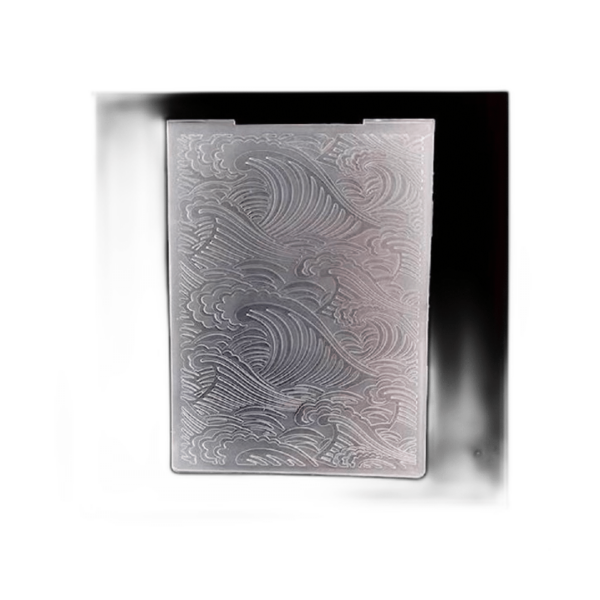 WooYangFun 1 carpeta de relieve de fondo ondulado de agua_1