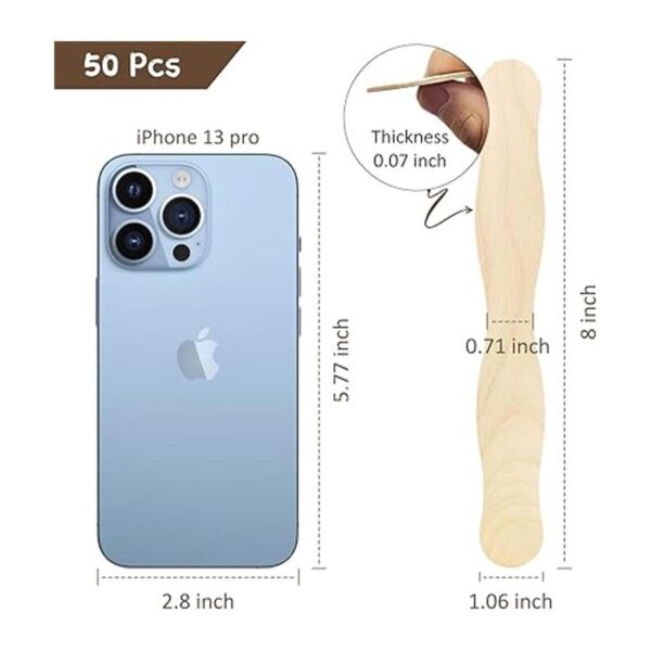 WISYOK Palitos de manualidades de 8 pulgadas 120