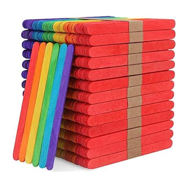 WISYOK 1000 palitos de paletas de colores para