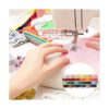 WIWAPLEX Kits de hilos de coser de 72 bobinas 437 yardas_4