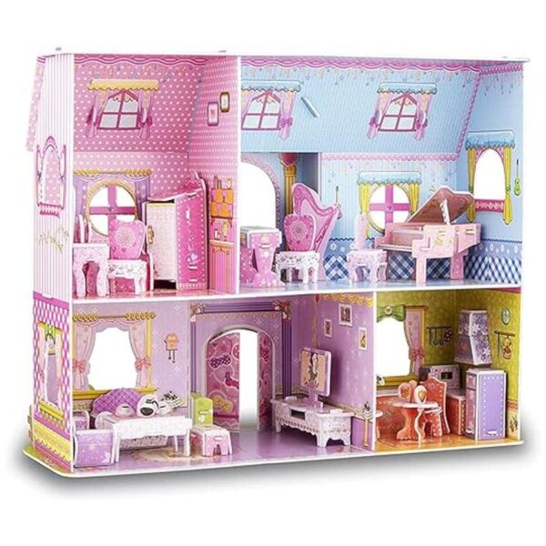 WISESTAR Castillo de princesa grande 3D kits de casa de_1