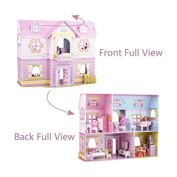 WISESTAR Castillo de princesa grande 3D kits de casa de_2
