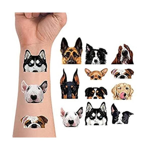 WIRESTER Calcomanías de tatuaje temporal para niñas niños_1