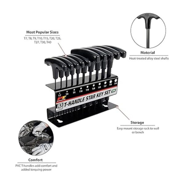 Set Wilmar Performance Tool W80276 de 10 piezas con
