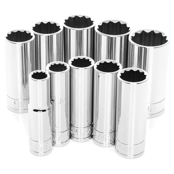 Performance Tool W38600 Enchufe profundo SAE de 10 piezas_2