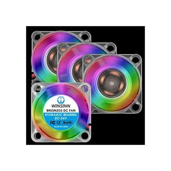 WINSINN Ventilador RGB de 0.984 in de 12 V impresora 3D_1