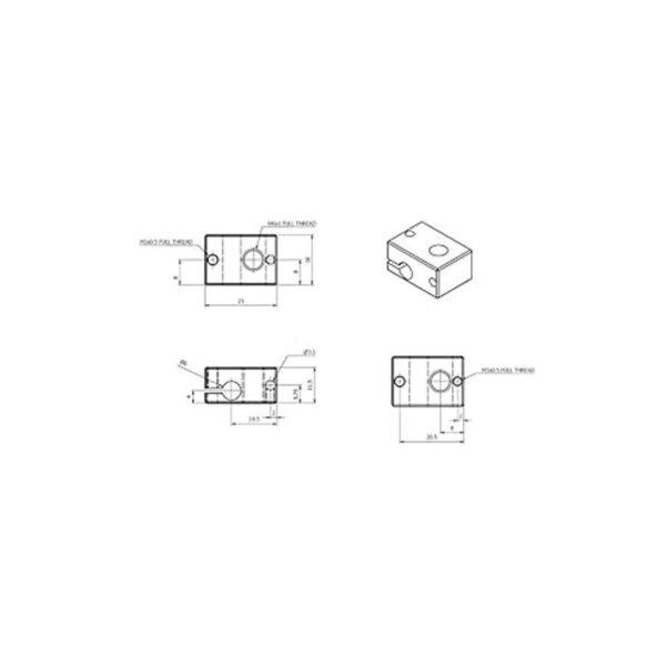 WINSINN 3D Sensor calentador de impresora compatible con_2