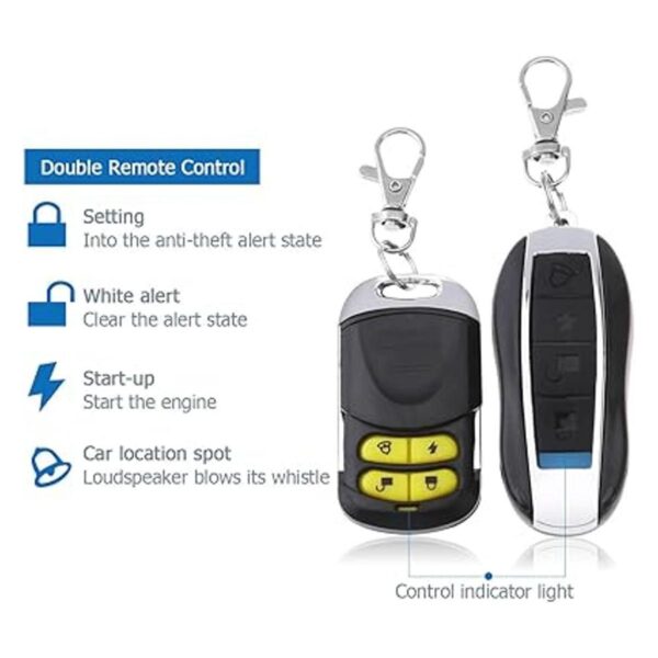 Winomo Sistema de alarma antirrobo para motocicleta con_2
