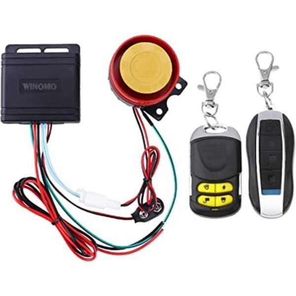 Winomo Sistema de alarma antirrobo para motocicleta con_1