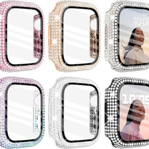 Wingle Paquete de 6 fundas compatibles con Apple Watch_1