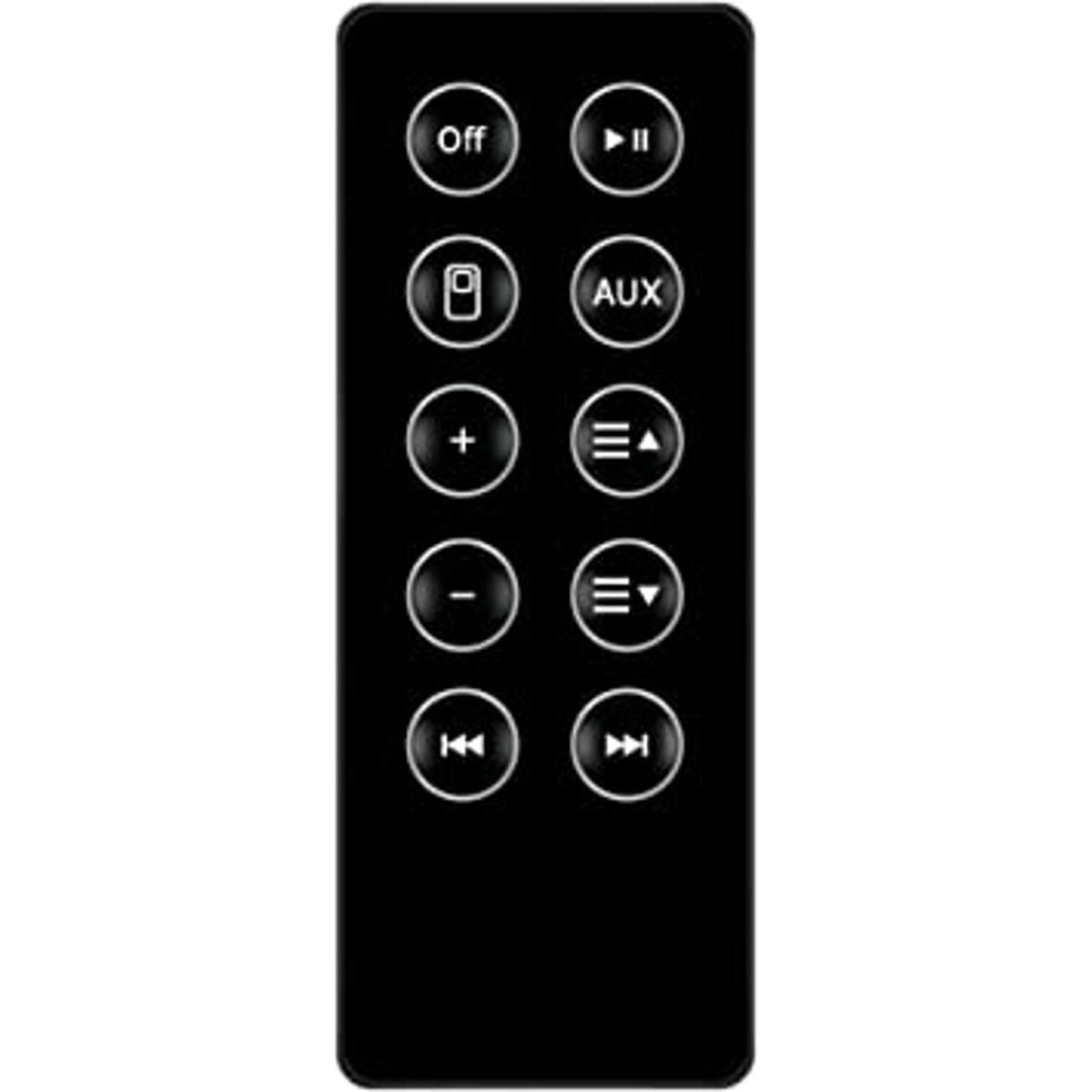 Mando a distancia de repuesto para sistema de música