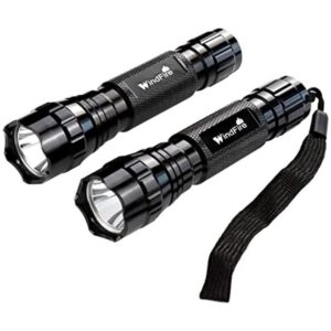 Paquete de 2 linternas superbrillantes linterna táctica_1