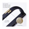 WINCASE Toallero de bronce anillo de toalla de mano de_4