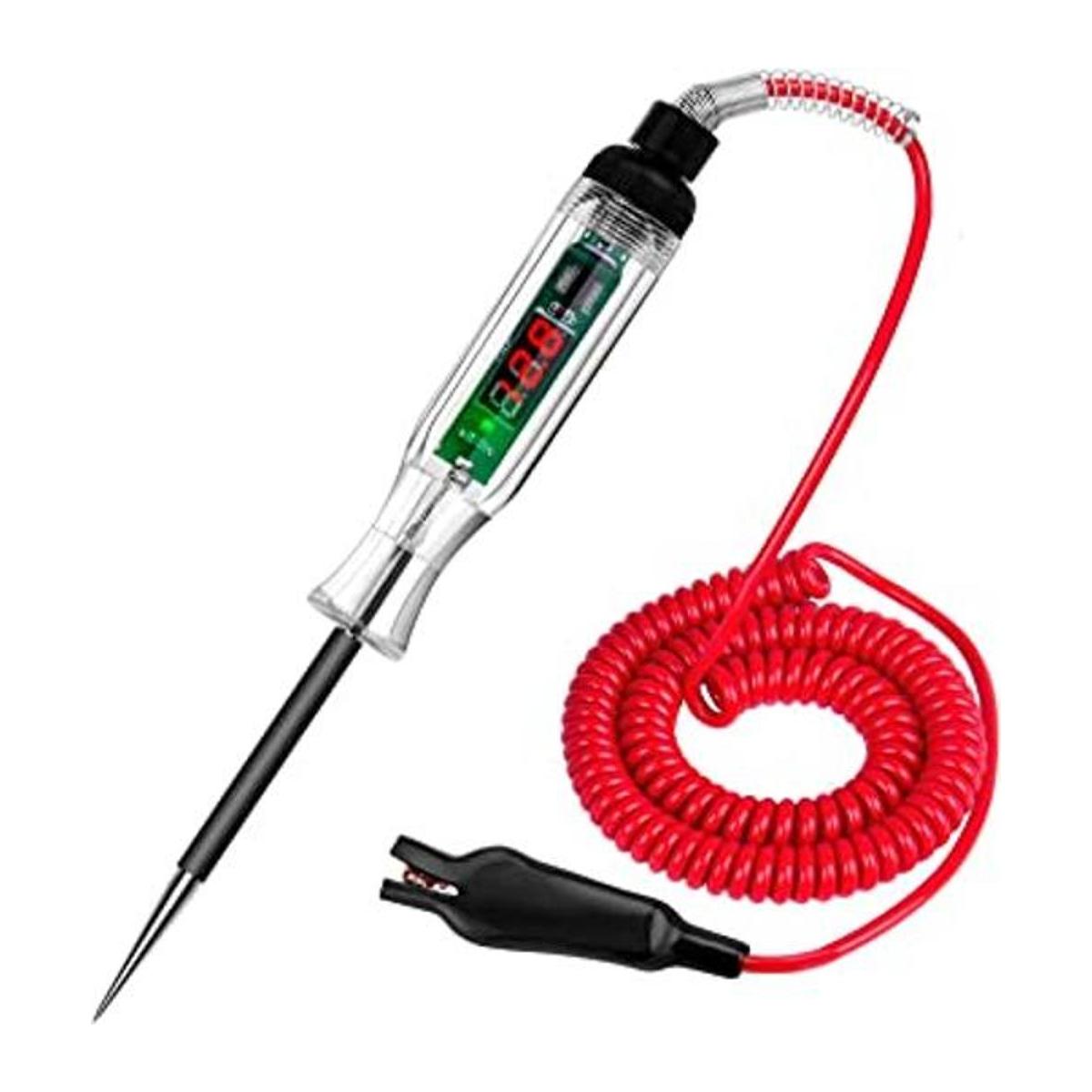 Probador de circuito automotriz LED digital de alta