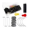 Juego de 85 extensiones de cabello con clip incluye 50