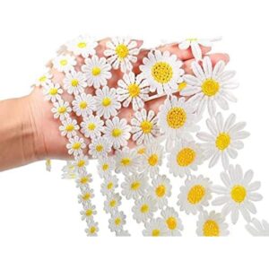 Total de 12 yardas Cintas de margaritas para decoración