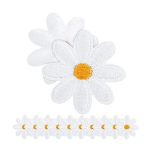 Parche de flores de margaritas parches termoadhesivos