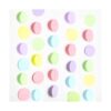 Guirnalda de papel con puntos circulares 5 piezas
