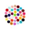 36 piezas de collar de perro lazos de flores accesorios