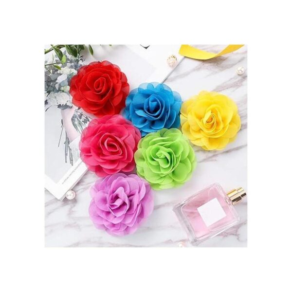 36 piezas de collar de perro lazos de flores accesorios