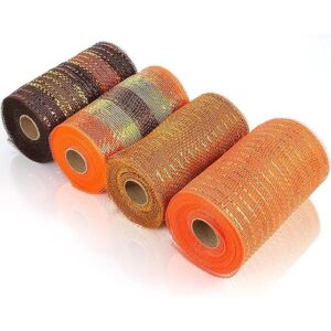Cinta de 4 rollos para corona suministros decorativos