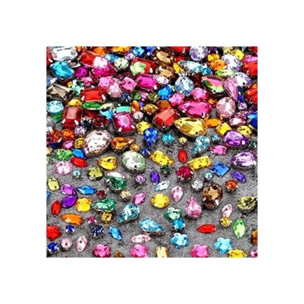 WILLBOND 320 piezas de cristales de diamantes de imitación