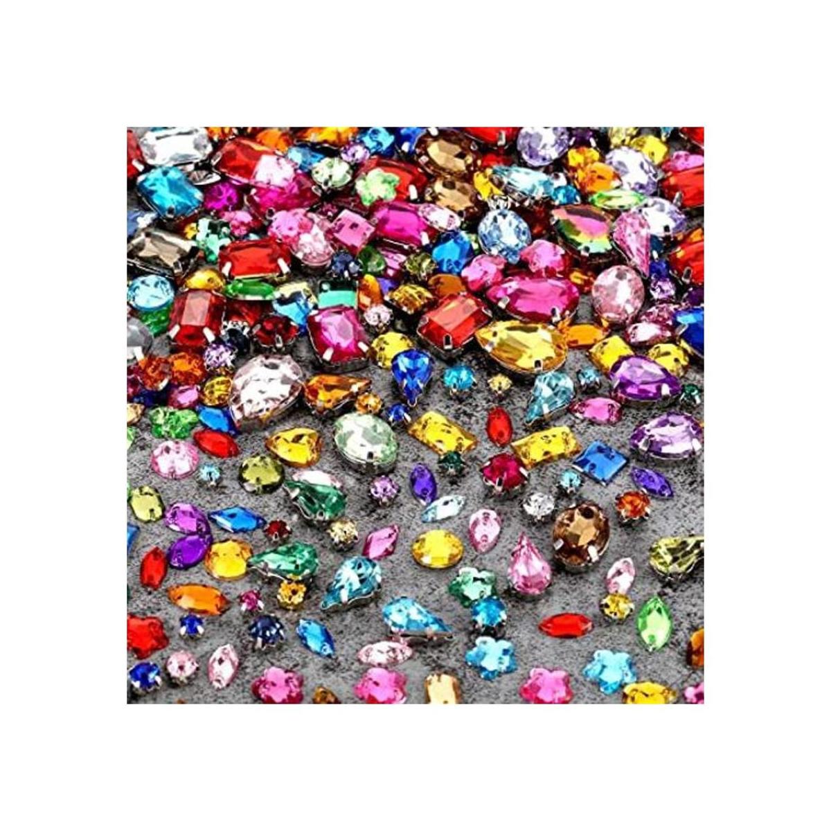 WILLBOND 320 piezas de cristales de diamantes de imitación