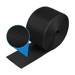 1 pieza 24 pies de longitud tira de cable negro para_1