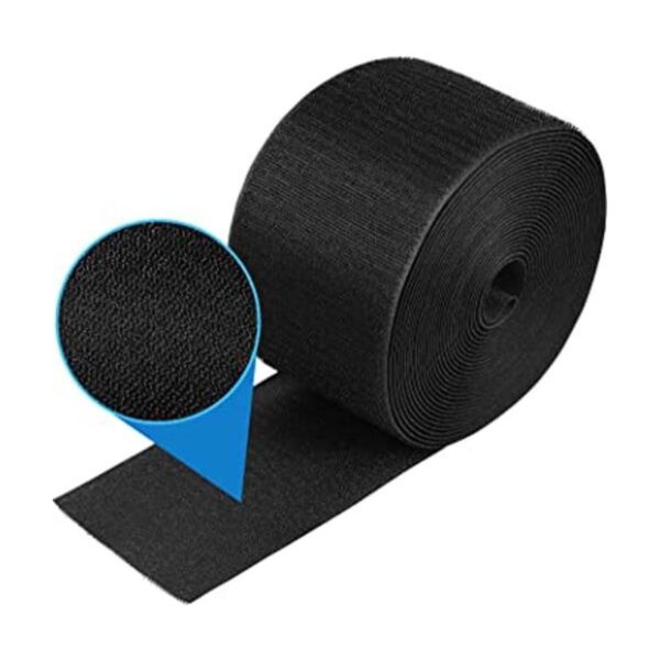 1 pieza 24 pies de longitud tira de cable negro para_1