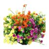 12 piezas de flores sintéticas para decoración de otoño al