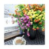 12 piezas de flores sintéticas para decoración de otoño al