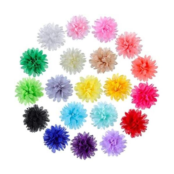 WILLBOND 20 piezas de collar para perro flores corbatas