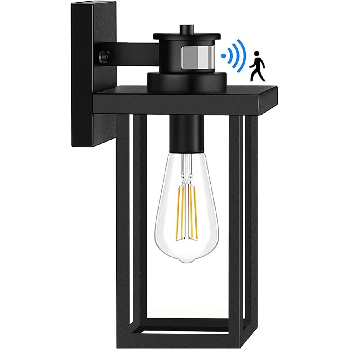 Luces de pared con sensor de movimiento para exteriores