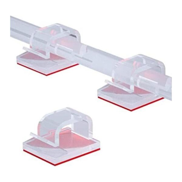 50 clips para cables soporte organizador de cables_1