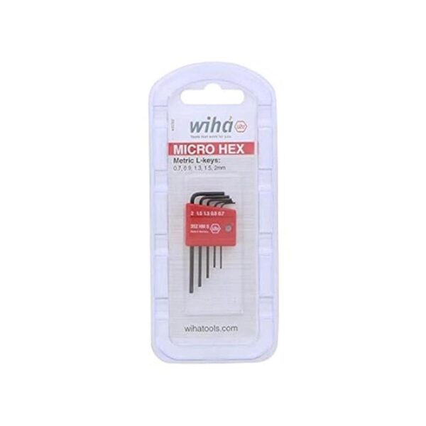 Wiha 35392 Juego métrico hexagonal corto de 5 piezas con_4