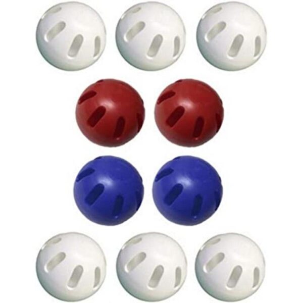 WIFFLE Ball Paquete de 10 bolas a granel que incluye_1