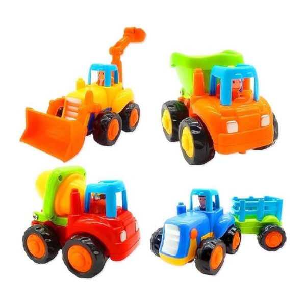Coches de fricción con ruedas camiones de juguete Push_1
