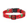 WHIPPY Collar de perro de Navidad suave cómodo con