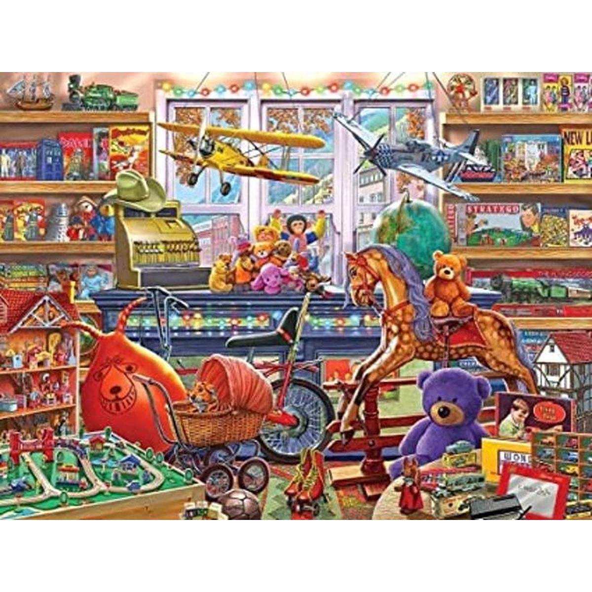 White Mountain Puzzles Toy Shoppe Puzzle 1 EA