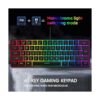 DGG Teclado K60 de 61 teclas RGB retroiluminado 60 con