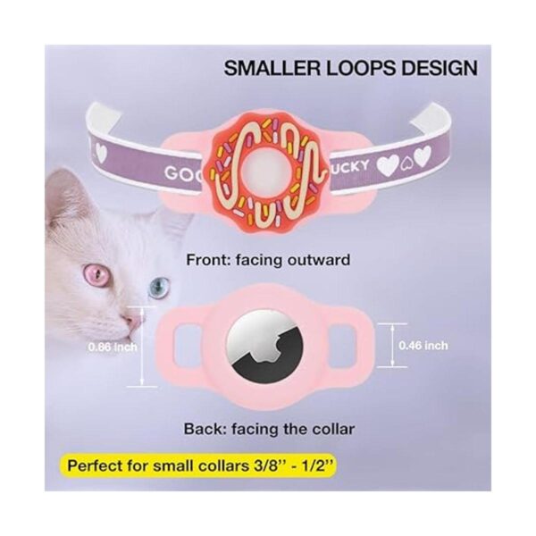 WHALEZON Soporte para collar de gato soporte pequeño para_2