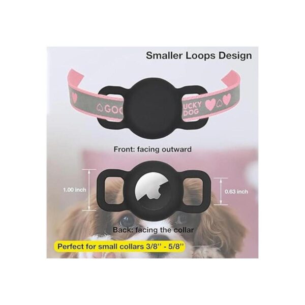 WHALEZON Airtag Soporte para collar de gato pequeño