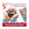 Pequeños lazos de Navidad para envolver regalos 120 lazos_5