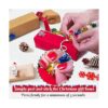 Pequeños lazos de Navidad para envolver regalos 120 lazos_4